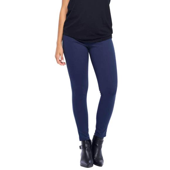 NEW UNDERSUMMERS yoga pant leggings in heathered navy - Picture 5 of 5